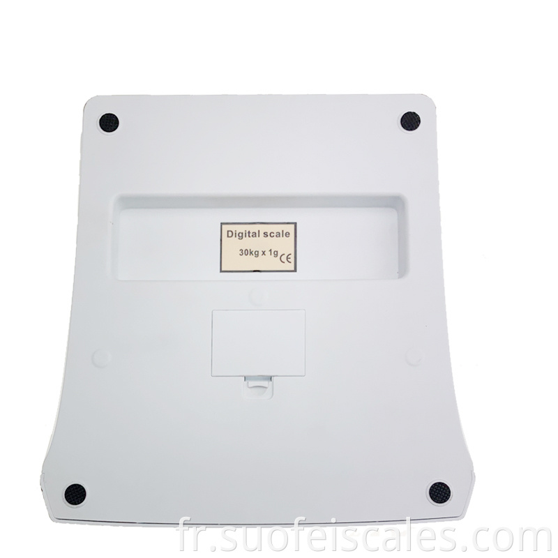 SF802 Scale de cuisine 30 kg 1g Poids Digital Postal Parcel Scale Balance d'expédition